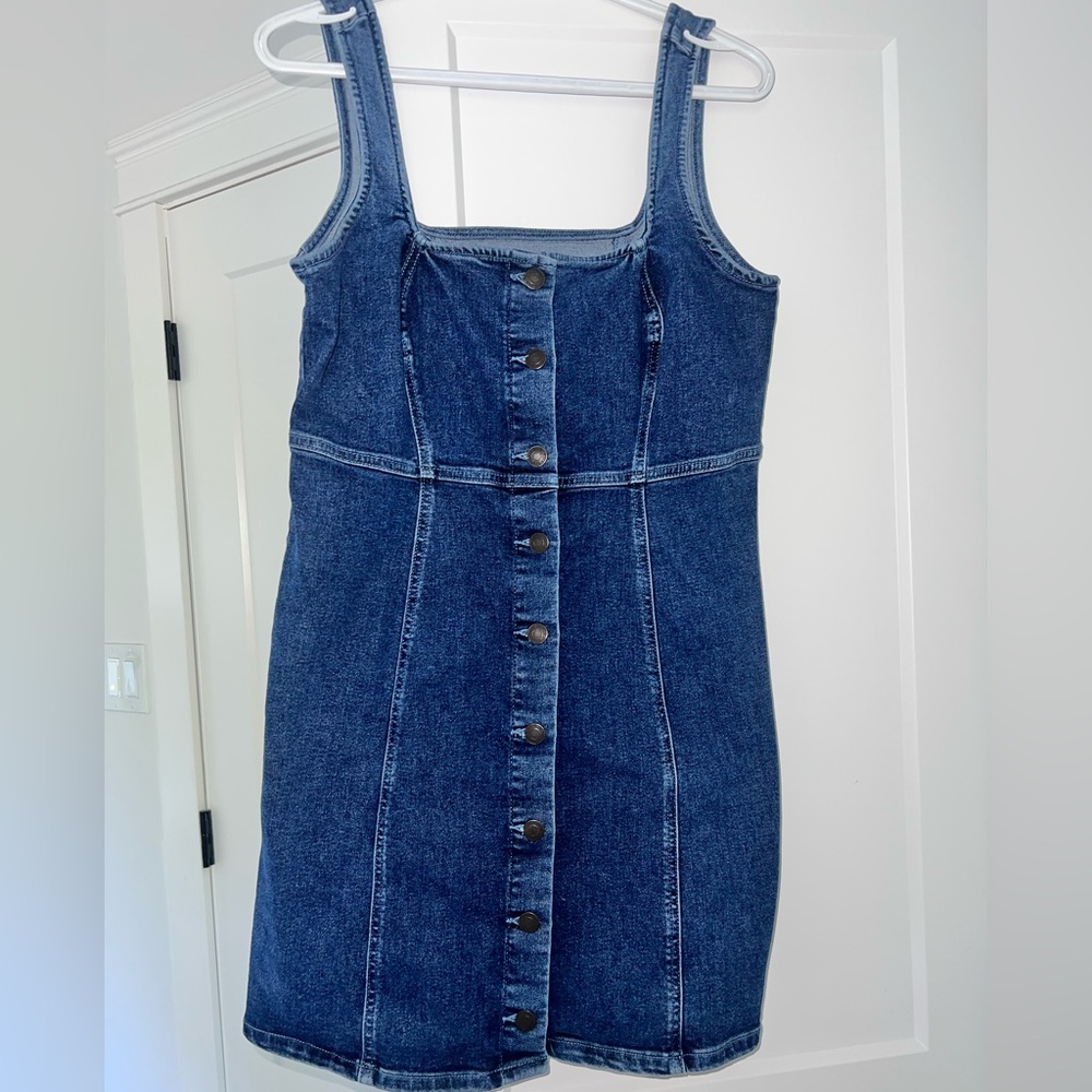 SO Blue Denim Jean Dress